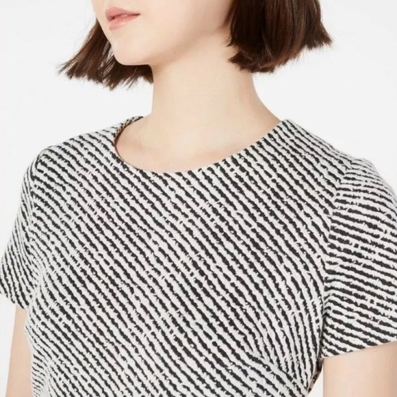 Calvin Klein Jacquard Ponté-Knit Sheath Dress 2 NEW WITH TAGS - Picture 6 of 11